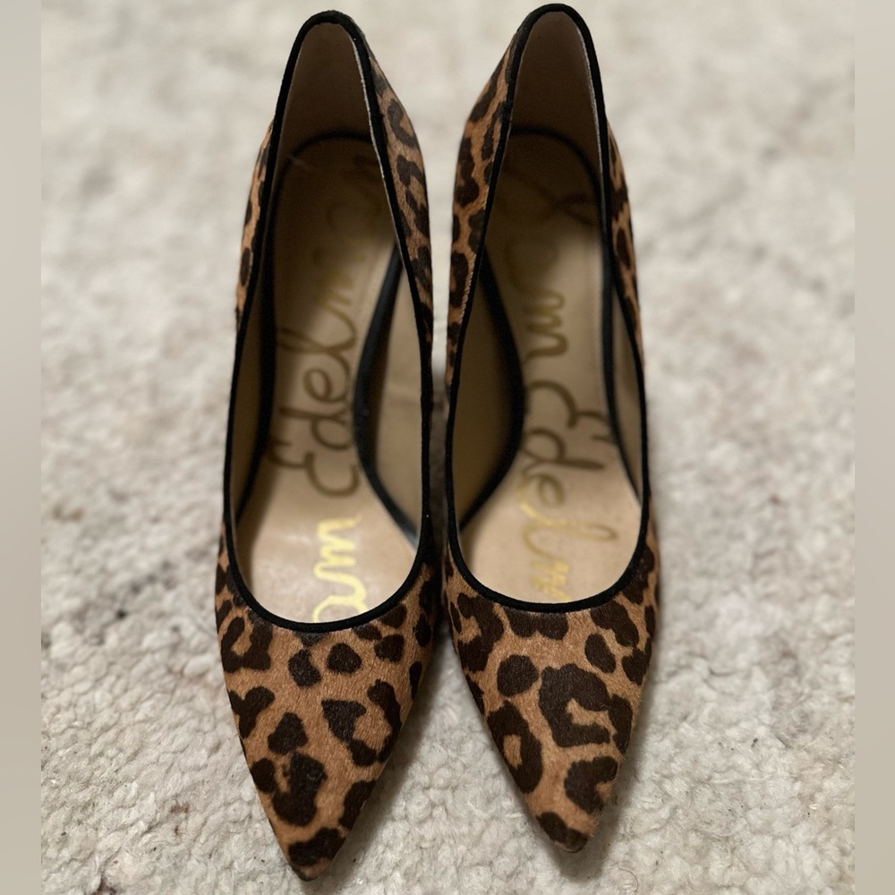 Sam Edelman | Leopard Stiletto | 6.5